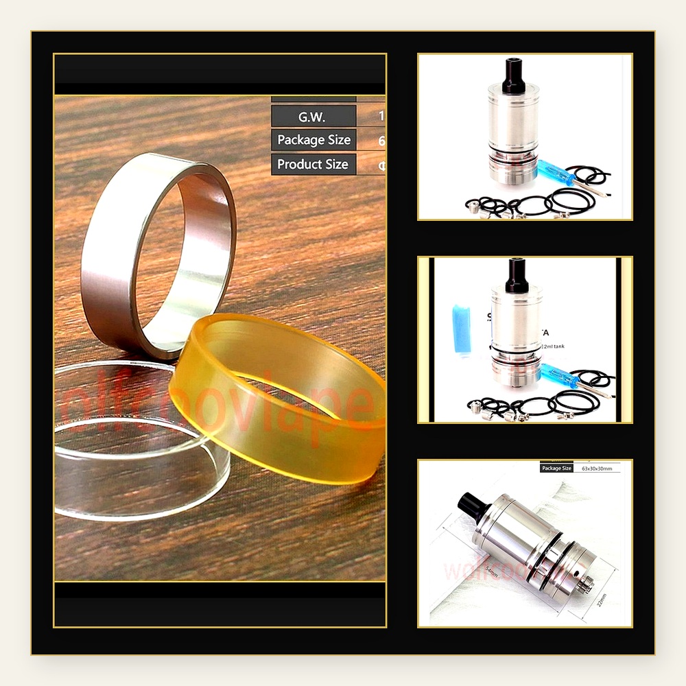 Vaping Air - Atomizador de Tanque Lindy RTA de