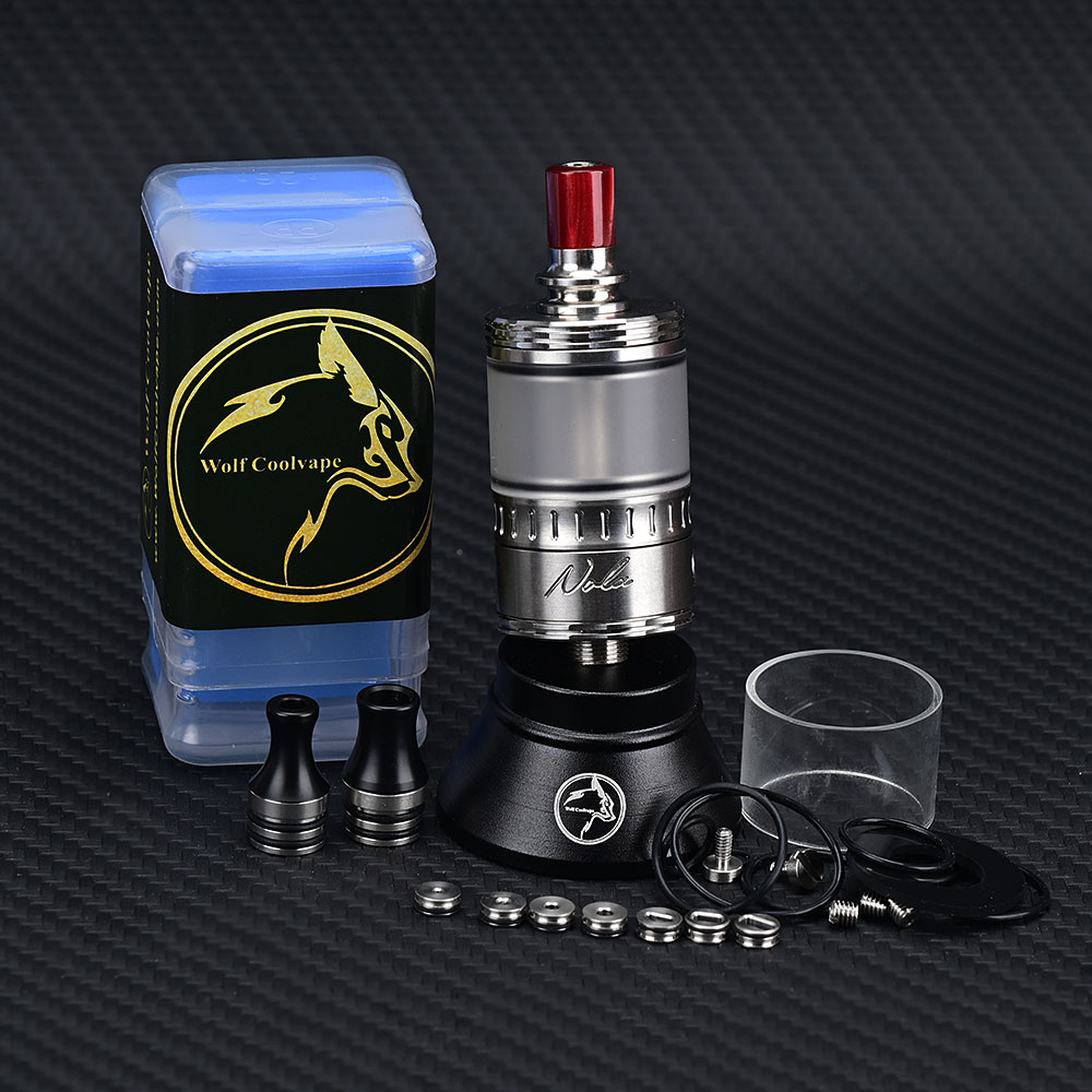 Atomizador Reconstruible Wolfc - Vaping Air reseña y precio
