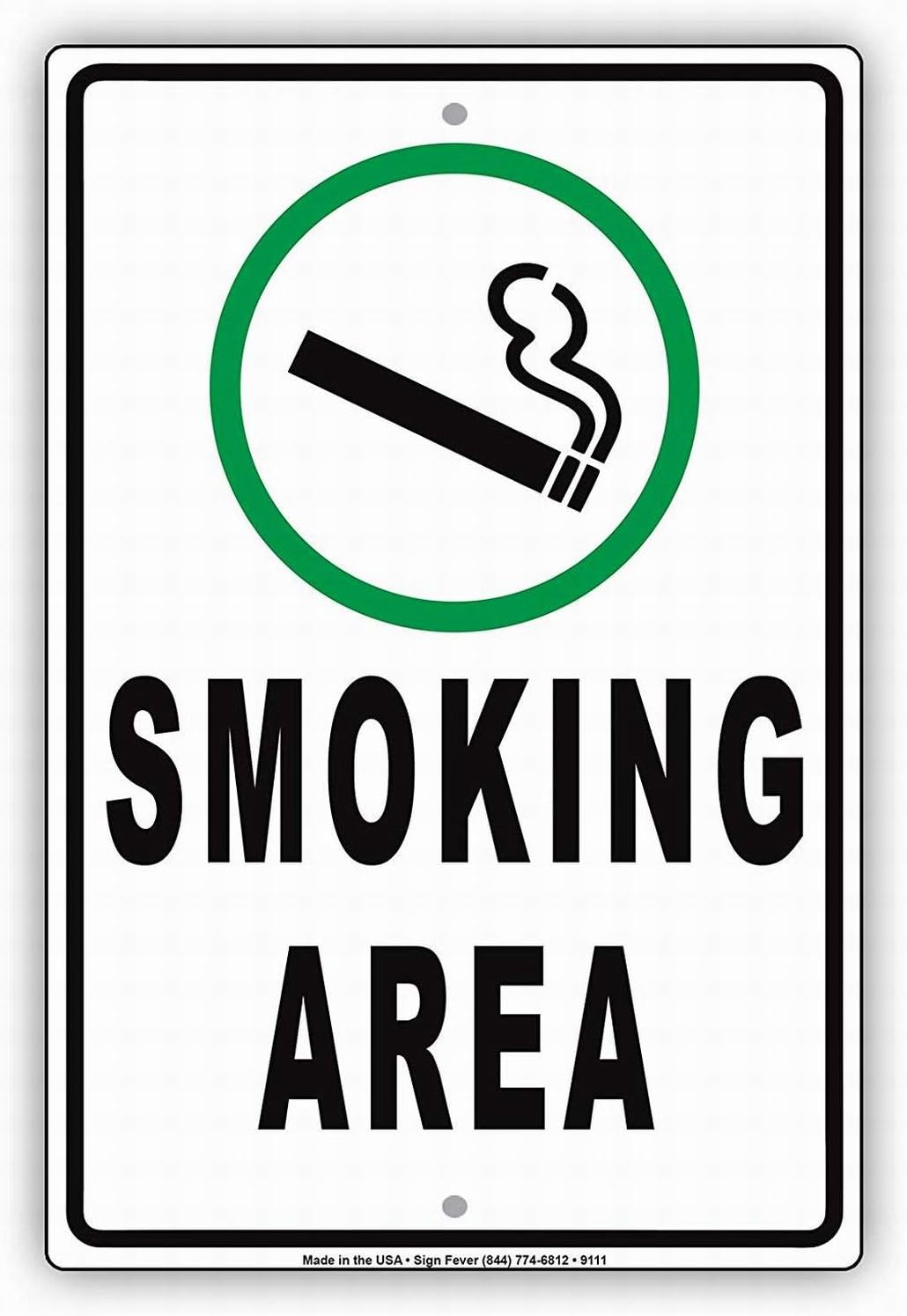 Señal de seguridad 12x16, vape - Vaping Store reseña y precio