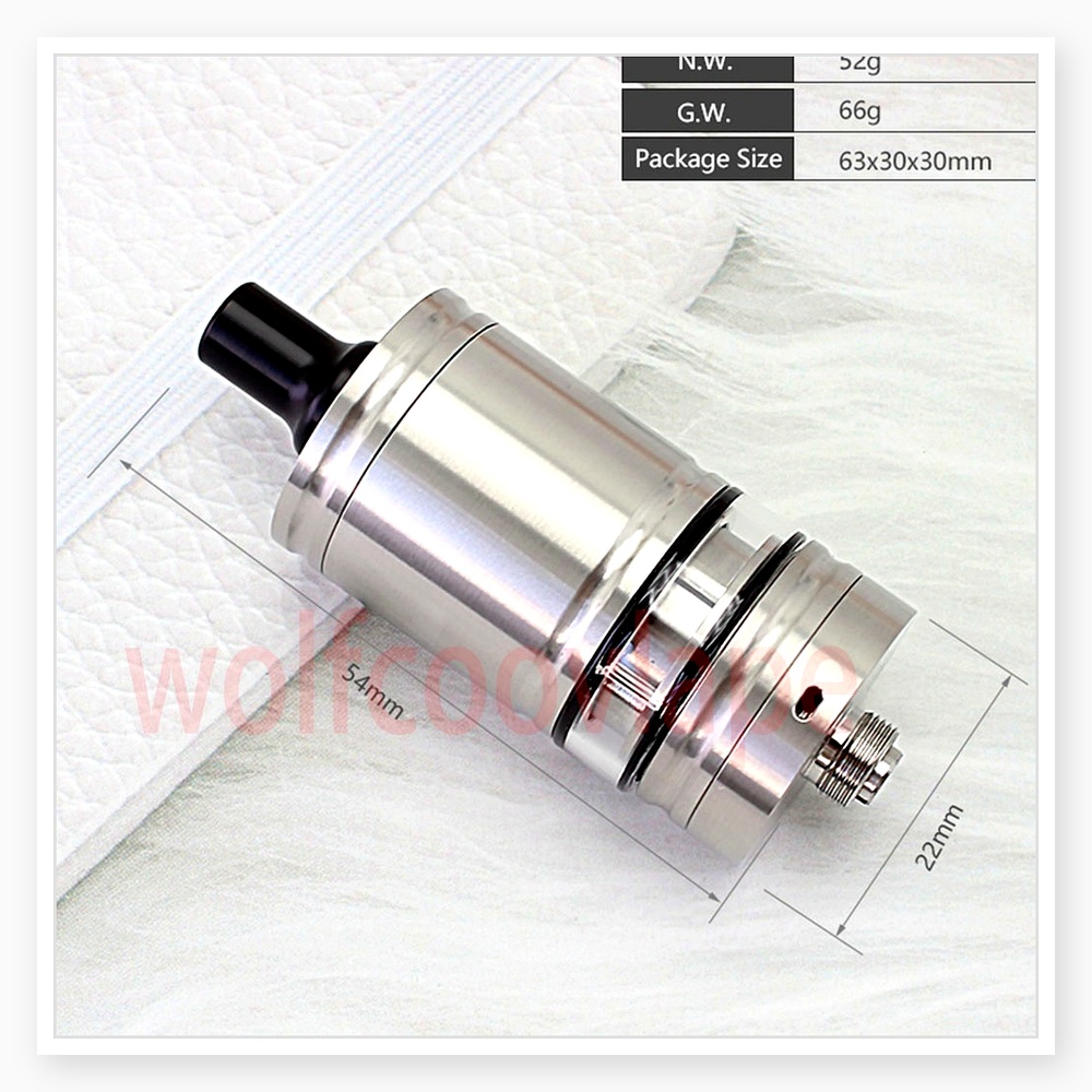 Atomizador Wolfcoolvape Lindy  - Vaping Air reseña y precio