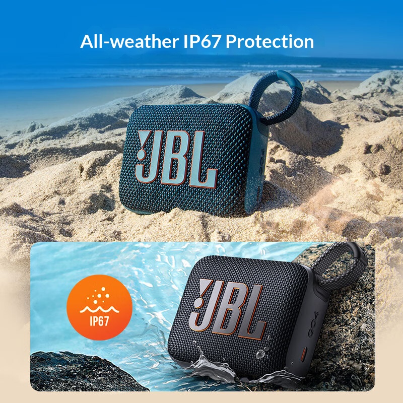 Altavoz JBL GO4 resistente al  - Jbl Speaker Go 4 reseña y precio